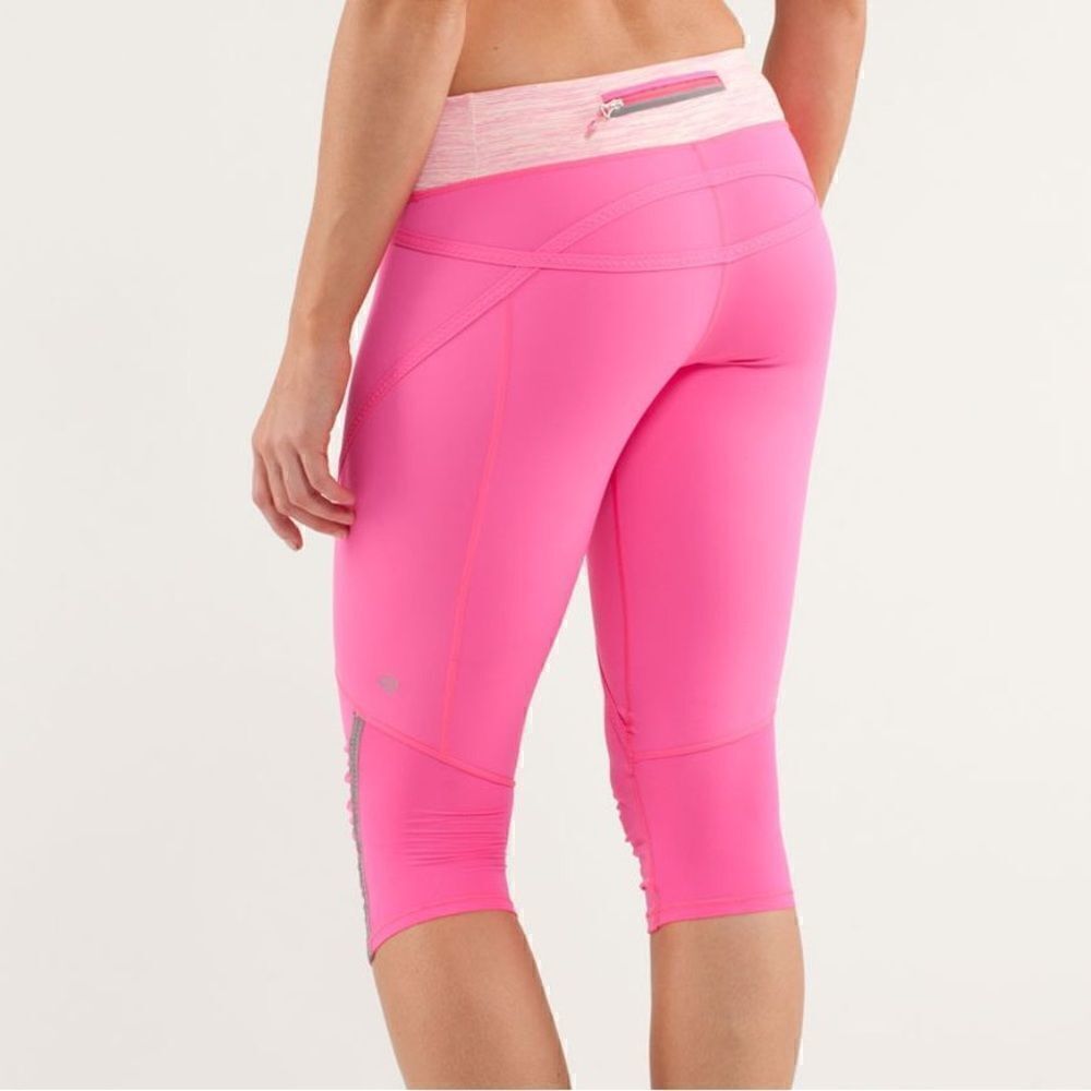 Womens Lululemon Run: Pace Crop - Picture 2 of 6